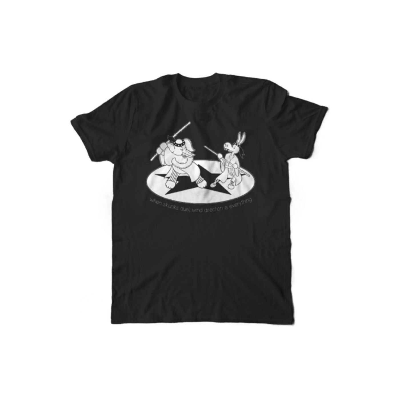 Skunks Dueling ( Democrat or Republican ) T-shirt 
