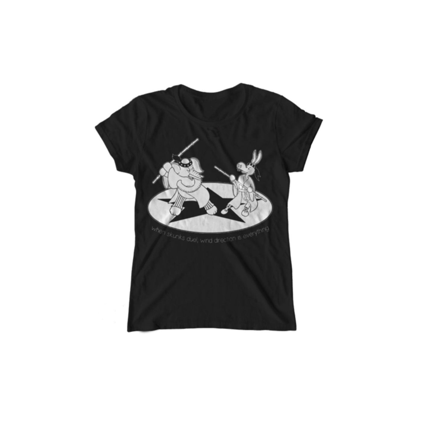Skunks Dueling ( Democrat or Republican ) T-shirt
